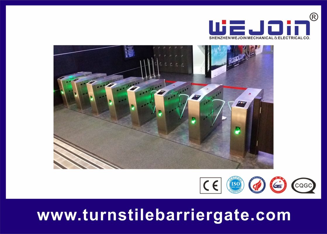 DC 24V Subway Metro Speed Gate Controlled Access Turnstiles