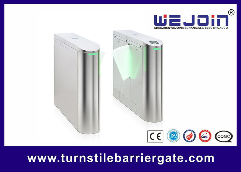 Anti Tailgating Flap Barrier Turnstile Gate With Anti Collision Function