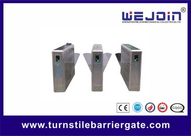 Barrière de porte d'aileron de moteur de C.C 12V, système de contrôle d'accès de tourniquet avec la lumière de LED