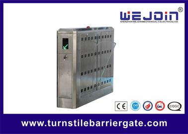 portes de Turnstyle de porte de barrière d'aileron du noyau 600mm de l'alliage 0.5s d'aluminium pour le lecteur de cartes