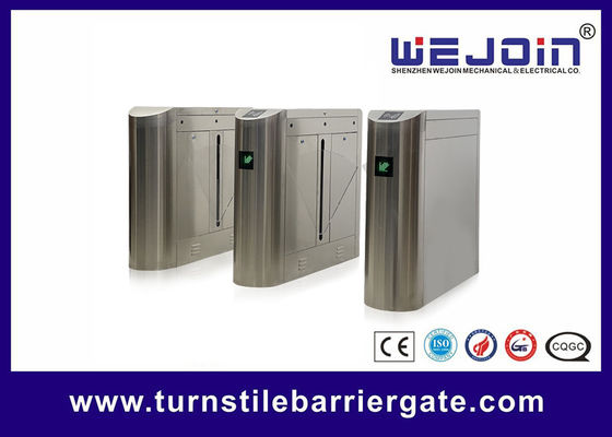 Porte de barrière d'aileron de Code QR avec la température fonctionnante -35℃ | +80℃ d'anti fonction de pincement