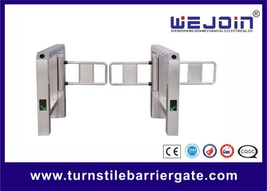 Type simple portatif de pont porte de barrière d'oscillation pour le piéton, porte d'oscillation de supermarché