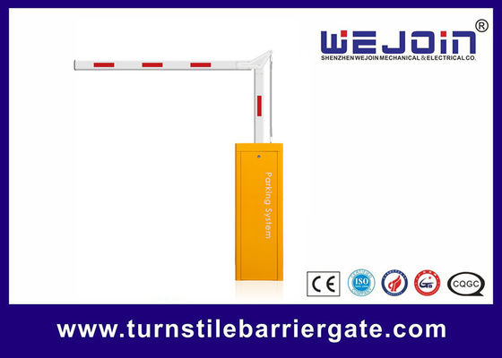 Porte de barrière de boom pour les systèmes se garants avec les options de détecteur de boucle et le Cabinet jaune de couleur