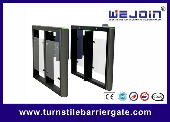 Porte à tournevis de contrôle d'accès intérieur / extérieur pratique avec bras oscillant et batterie de secours DC12V en option