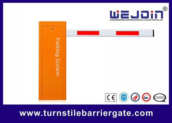 Barrière de parking à flèche droite télescopique robuste de 6 m avec moteur AC pour places de stationnement