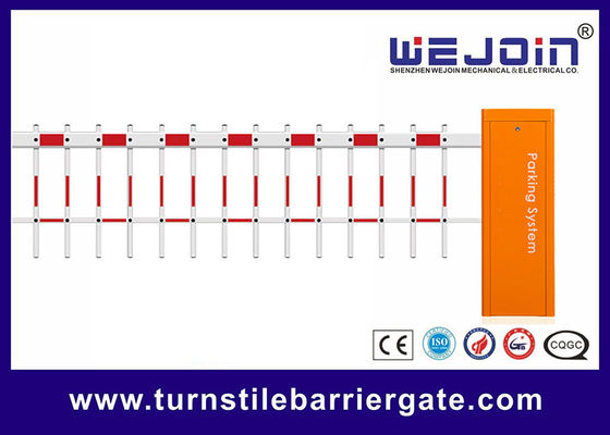 Barrière de parking durable de 6 m avec moteur AC et temps de fonctionnement de 6 s