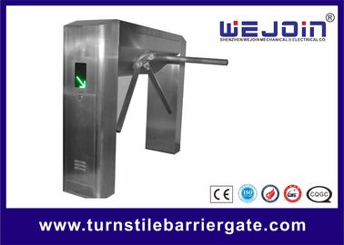 Contrôle d'accès coulissant DC12V de porte de tourniquet de trépied de Rfid de contre- empreinte digitale d'Esd