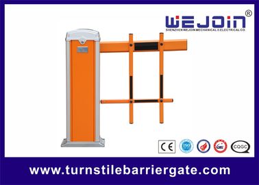 Barrière en aluminium de bras de la sécurité LED de Rfid de boom de barrière de stationnement électronique de porte