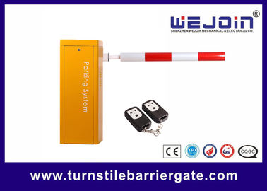Couleur en aluminium droite automatique de jaune de boom de stationnement d'écran de LED de porte en acier de barrière