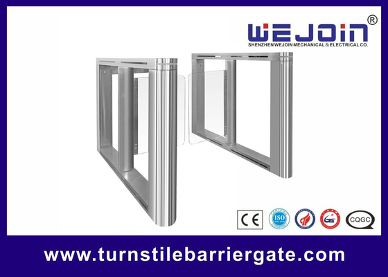 Bi - porte en verre complètement automatique de porte de barrière d'oscillation d'entrée de direction pour le bureau