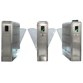 porte de barrière d'aileron de l'acier inoxydable 110V/220V avec la fonction d'Anti-produit de queue pour des stations de métro