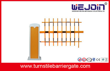Barrière en aluminium de bras de la sécurité LED de Rfid de boom de barrière de stationnement électronique de porte
