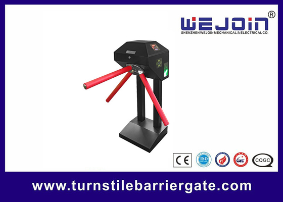 Acier inoxydable du tourniquet 304 automatiques de porte de contrôle d'accès de souterrain avec le lecteur de cartes d'IC