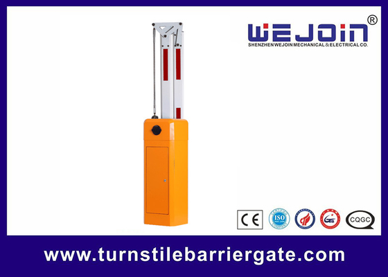 Barrière en aluminium RS485 de boom de degré de sécurité de moteur avec des distributeurs de billet