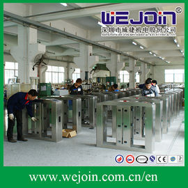 Automatic swing barrier integrated with modern intelligent management system and 304 stainless steel